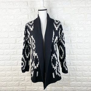 Romeo + Juliet Couture Open Tribal Aztec Cardigan